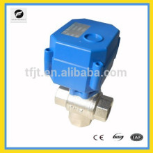 CWX-20p electric motor DC5V ,12V/DC 3-way control valves for chilled water